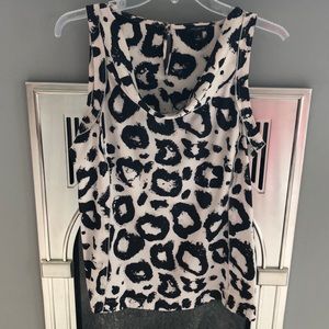 Ann Taylor Sleeveless Shell with Cowl Neck
